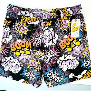 Drill Mens XL Size Swim Trunks stretch Fabric & UV Protection Bathing Suit